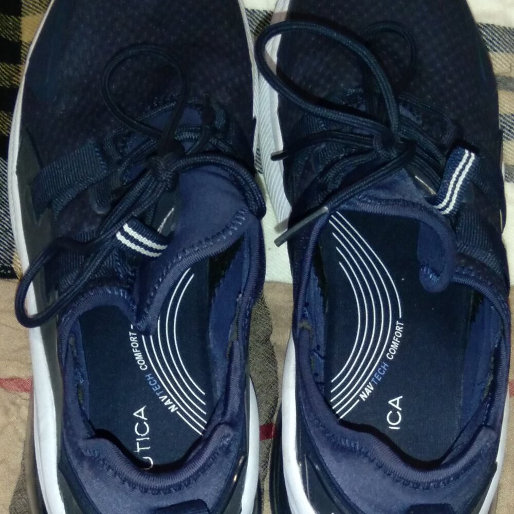 Mens Nautica Air lace-up running sneaker, size 12 - Picture 6 of 6